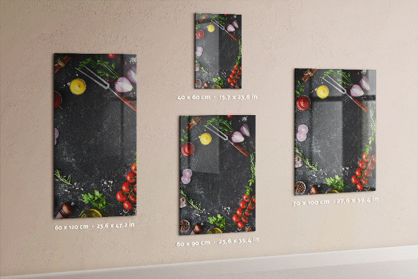 Magnet board Smaaktabel
