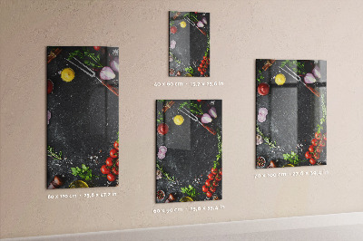 Magnet board Smaaktabel