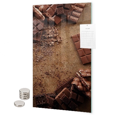 Magnet board Chocoladeblokjes