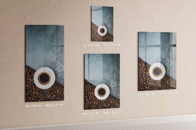 Magneet bord Een kopje koffie