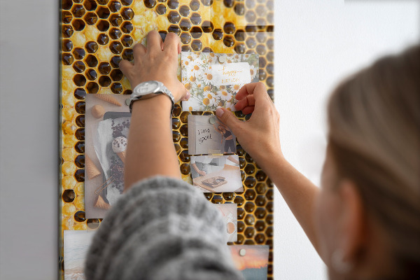 Magneet bord Honingraat