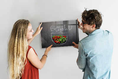 Magneetbord De inscriptie Eet smakelijk