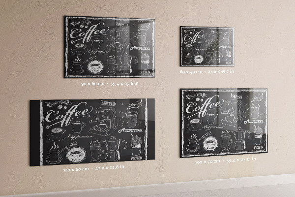 Magneetbord Koffiemachines
