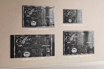 Magneetbord Koffiemachines