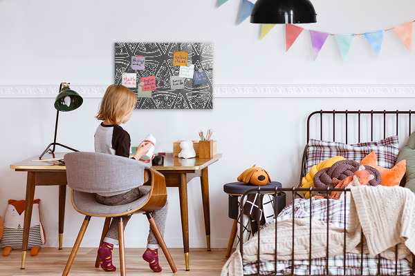 Magnetisch bord Beschilderde pizza