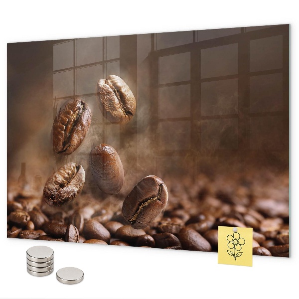 Magnetisch bord Koffiebonen