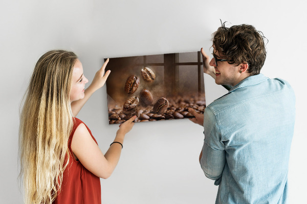 Magnetisch bord Koffiebonen