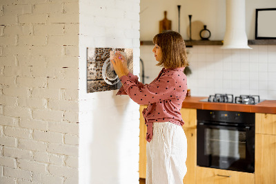 Magneetbord Een zak koffie
