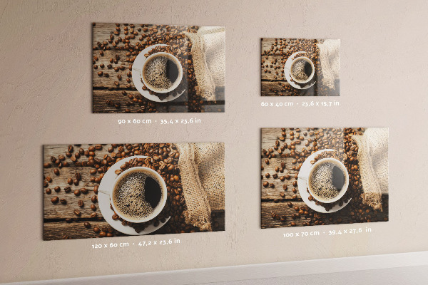 Magneetbord Een zak koffie