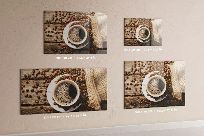 Magneetbord Een zak koffie