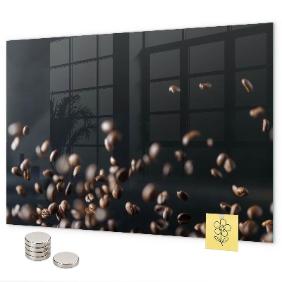 Magnetisch bord Koffiebonen