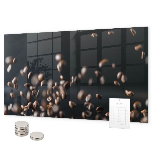 Magnetisch bord Koffiebonen