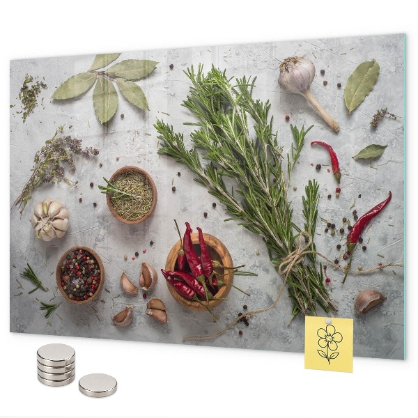 Magneetbord Specerijen