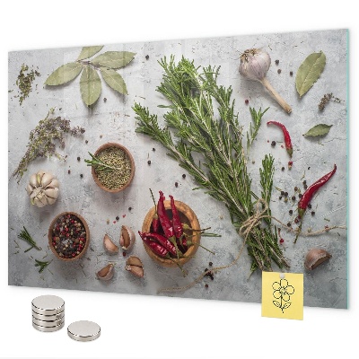 Magneetbord Specerijen