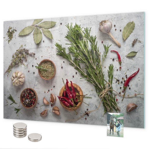 Magneetbord Specerijen