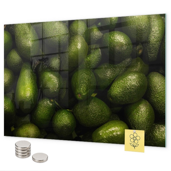 Magnetisch bord Avocado
