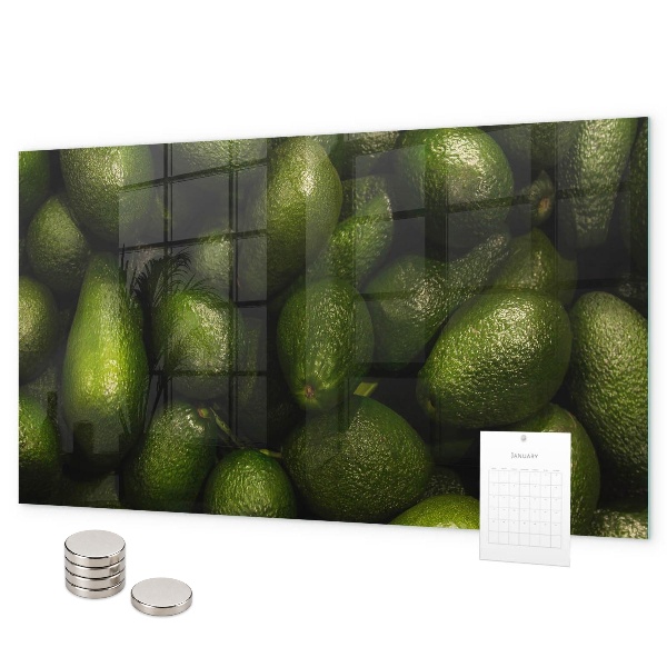Magnetisch bord Avocado