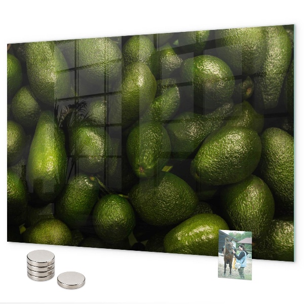 Magnetisch bord Avocado