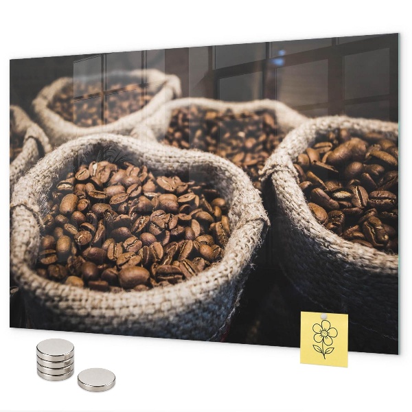 Magnetisch bord Koffiezakken