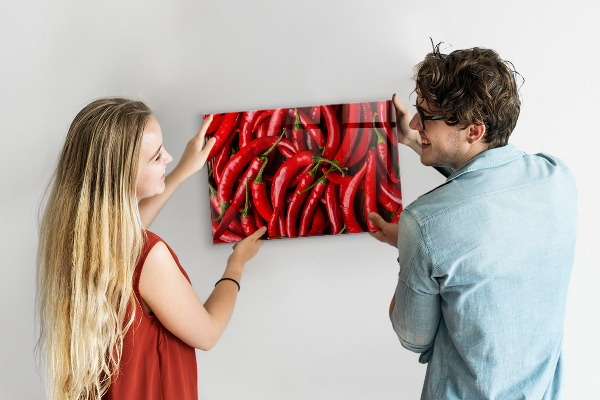 Magneetbord Hete pepers
