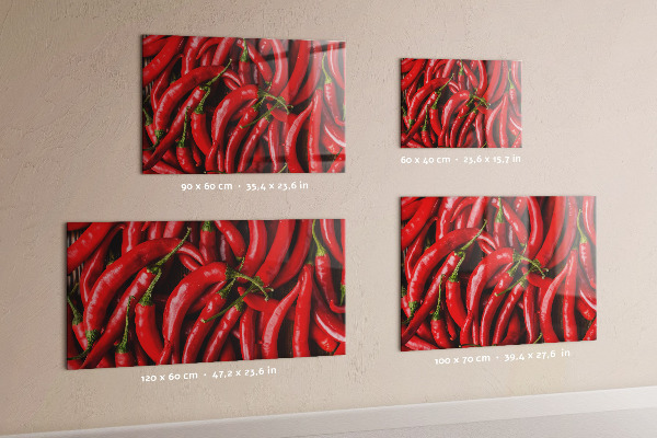 Magneetbord Hete pepers