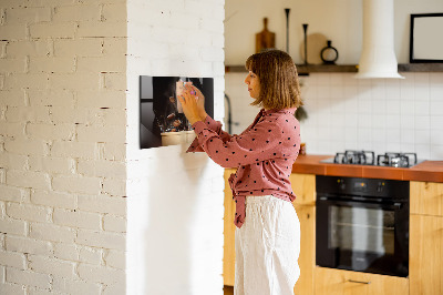 Magneetbord Warme koffie