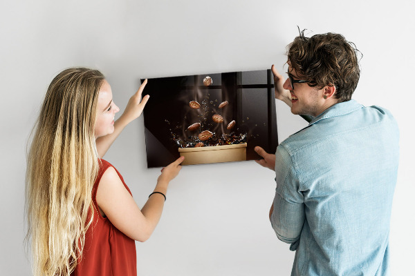 Magneetbord Warme koffie
