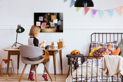 Magneetbord Warme koffie