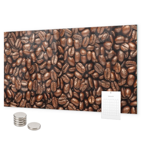 Magnetisch bord Koffiebonen