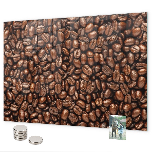 Magnetisch bord Koffiebonen