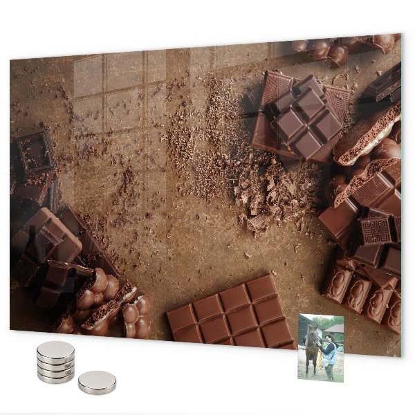 Magneetbord Chocoladerepen