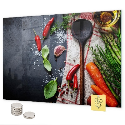Magnetisch bord Groenten