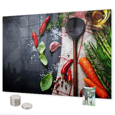 Magnetisch bord Groenten