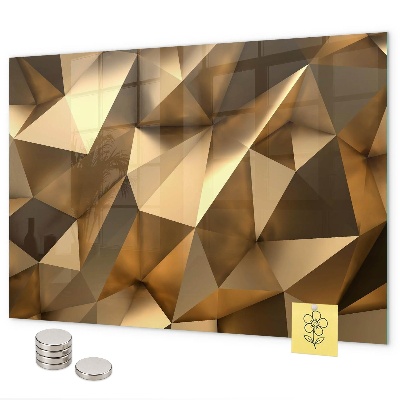 Magneetbord Abstracte driehoeken