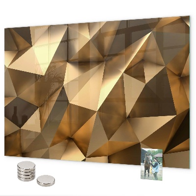 Magneetbord Abstracte driehoeken