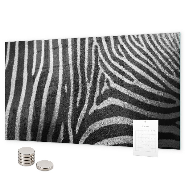 Magnetisch bord Zebrapatroon