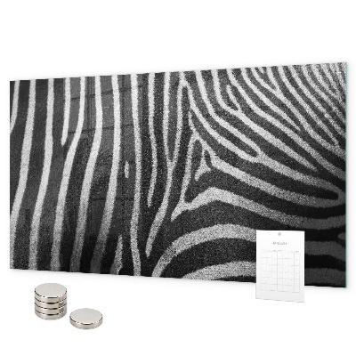 Magnetisch bord Zebrapatroon