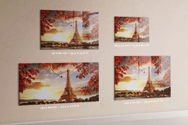 Magnetisch bord Eiffeltoren