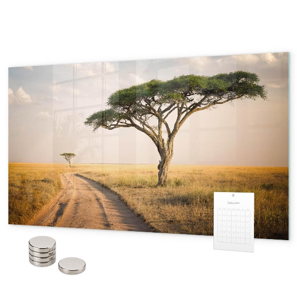 Magnetisch bord Afrikaans landschap