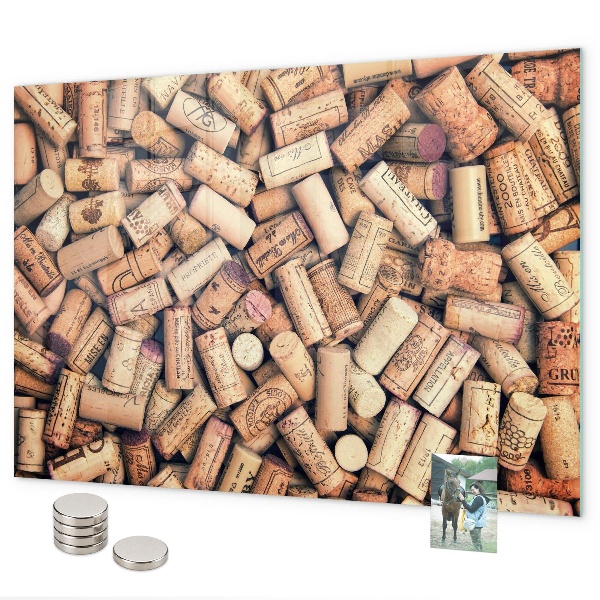 Magneetbord Wijnkurken
