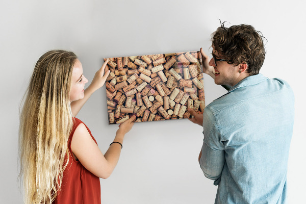 Magneetbord Wijnkurken