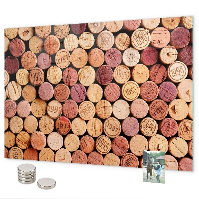 Magneetbord Wijnkurken
