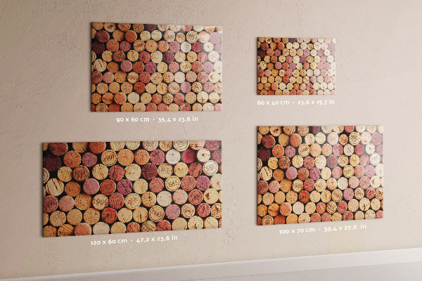 Magneetbord Wijnkurken