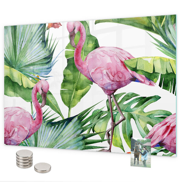 Magnetisch bord Natuurlijke flamingo's