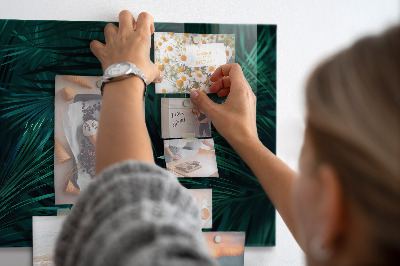 Magneetbord Tropische bladeren