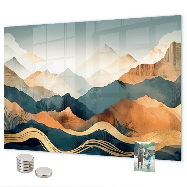Magnetisch bord Berglandschap