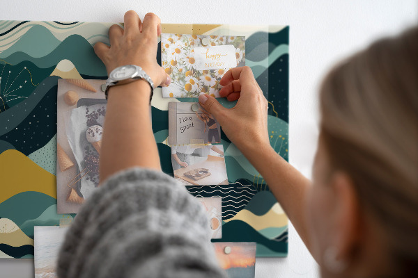 Magnetisch bord Illustratieve bergen