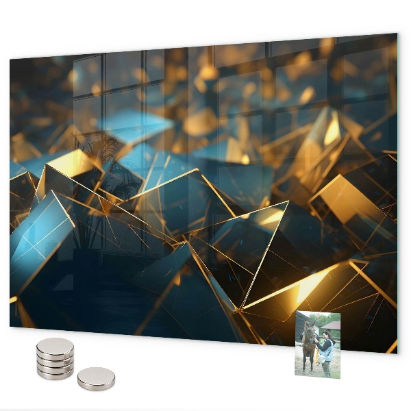 Magneetbord Decoratieve abstractie