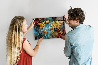 Magnetisch bord Een wereld van chaos