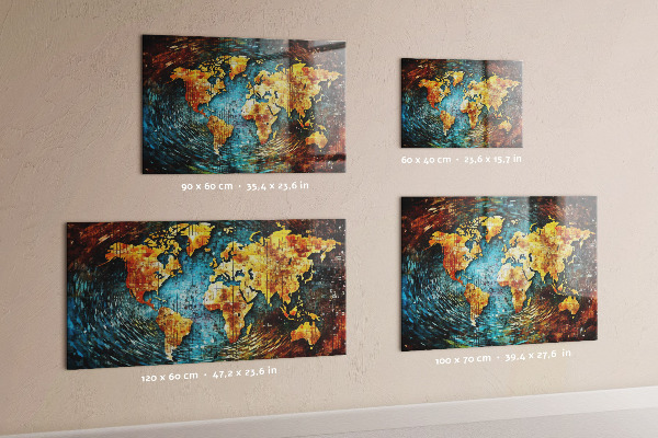 Magnetisch bord Een wereld van chaos